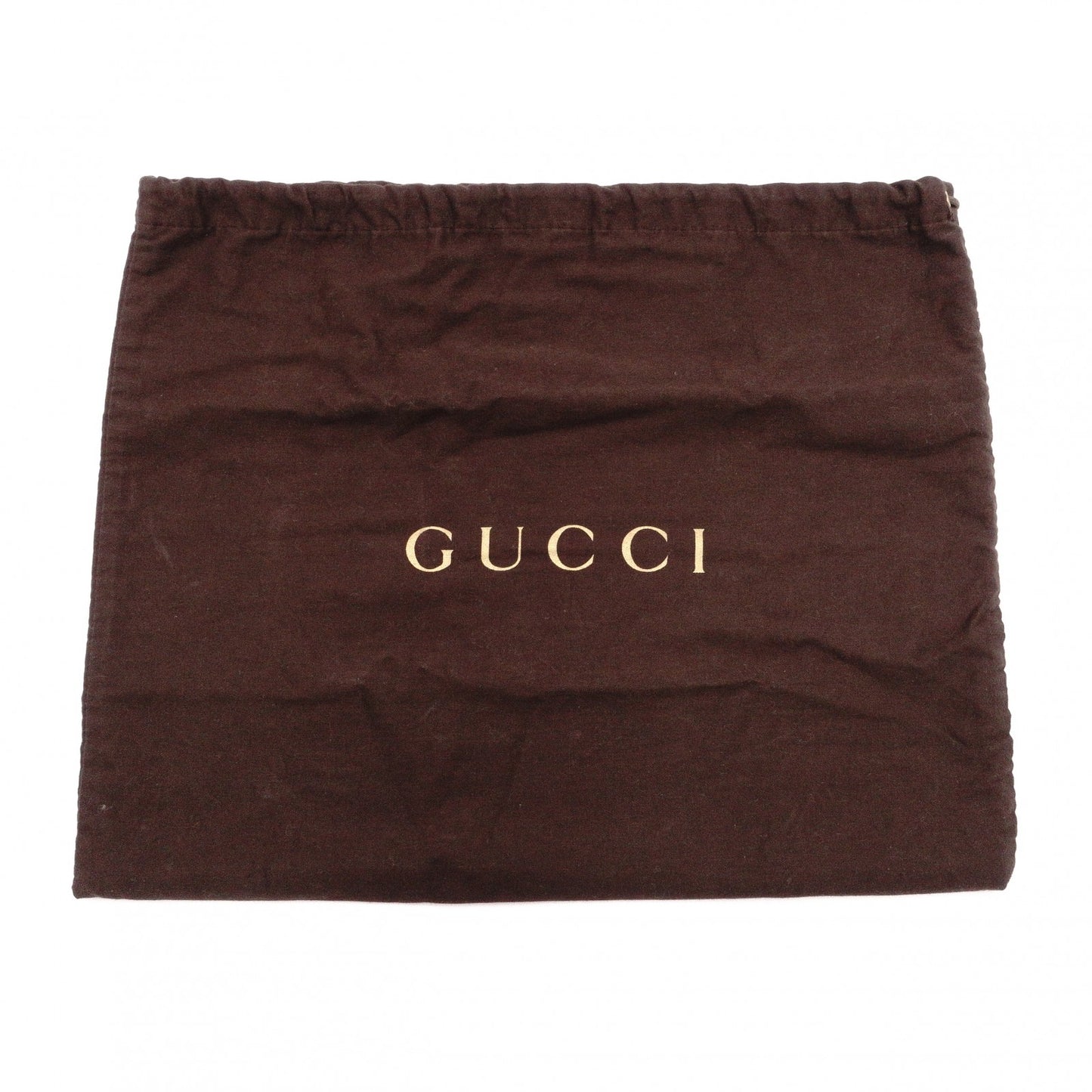 GUCCI Soho Disco Shoulder Bag, Leather, Brown, Crossbody, Tassel