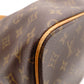 LOUIS VUITTON Palermo PM Monogram Canvas Handbag with PVC Leather Accents, Brown, 2-Way