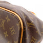 LOUIS VUITTON Palermo PM Monogram Canvas Handbag with PVC Leather Accents, Brown, 2-Way