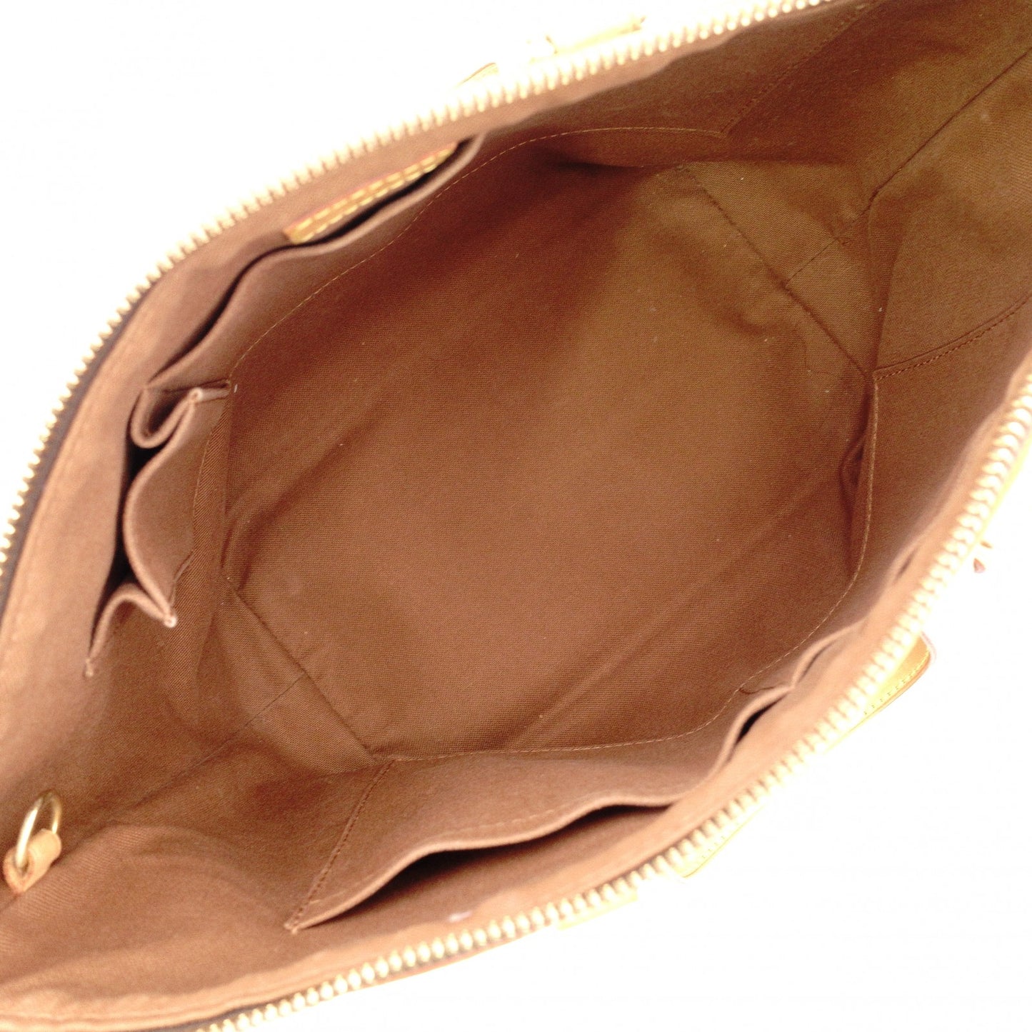 LOUIS VUITTON Palermo PM Monogram Canvas Handbag with PVC Leather Accents, Brown, 2-Way