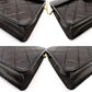 CHANEL Matelassé Chain Shoulder Bag Single Black Lambskin Black Leather Vintage Gold Hardware 7-12-077