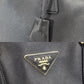 PRADA Galleria Handbag Black 2-way Shoulder Bag