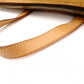 LOUIS VUITTON Palermo PM Monogram Canvas Handbag with PVC Leather Accents, Brown, 2-Way