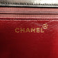 CHANEL Matelassé Chain Shoulder Bag Single Black Lambskin Black Leather Vintage Gold Hardware 7-12-077