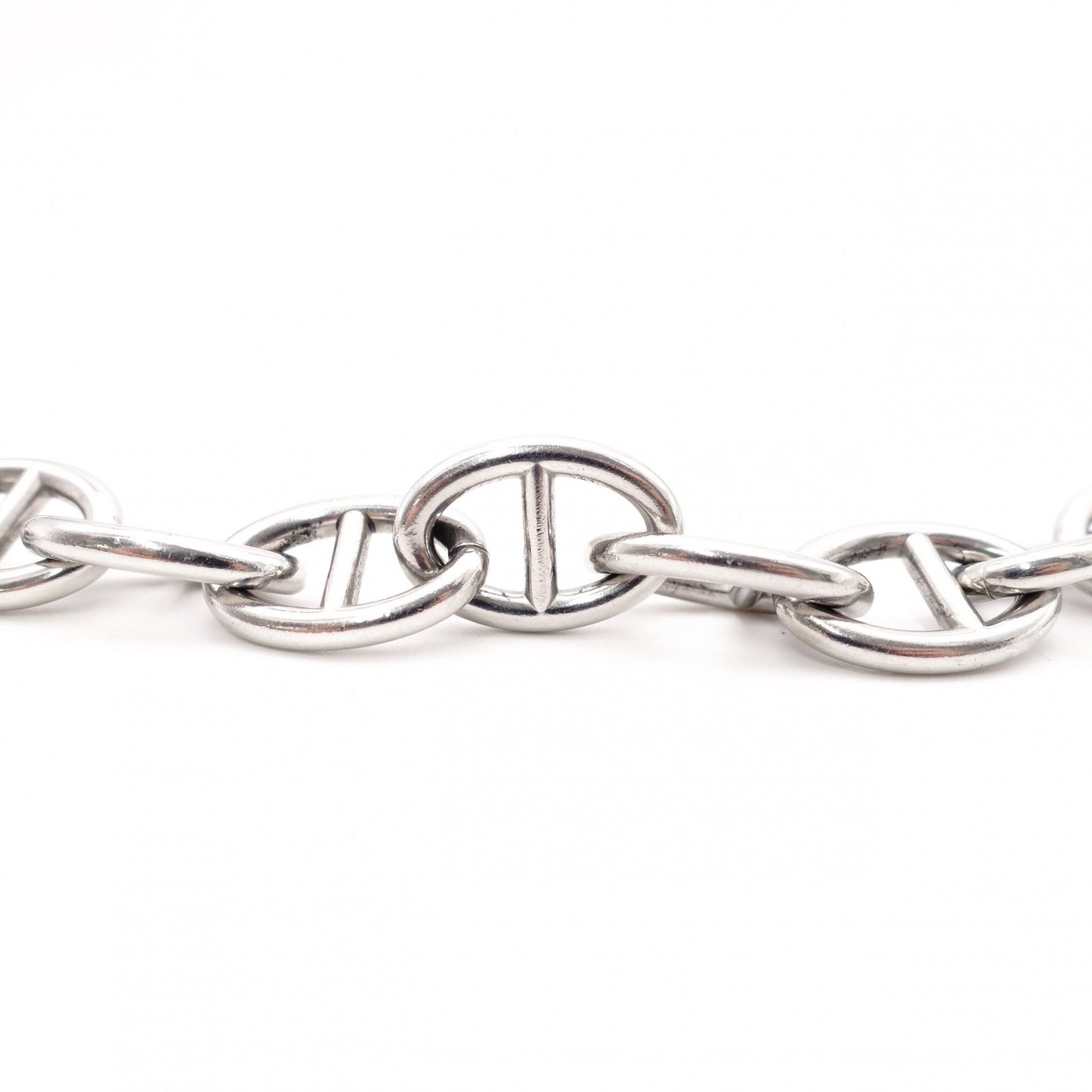 GUCCI Anchor Chain Tom Ford Era Bracelet Metal Silver