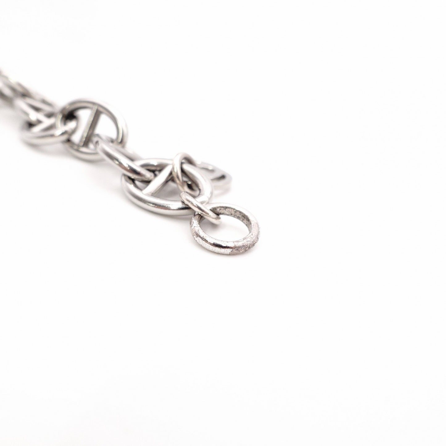 GUCCI Anchor Chain Tom Ford Era Bracelet Metal Silver