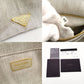 PRADA Canapa Tote Canvas Medium Handbag Gray Denim 2-Way Shoulder 7-11-277