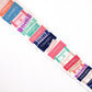 CHANEL Twilly Scarf, Silk, Multicolor, White, Logo