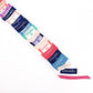 CHANEL Twilly Scarf, Silk, Multicolor, White, Logo