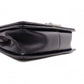 CHANEL Matelassé Boy Chanel Shoulder Bag, Leather, Black, Crossbody