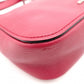 MIU MIU Madras Shoulder Bag, Leather, Pink, Crossbody, Silver Hardware