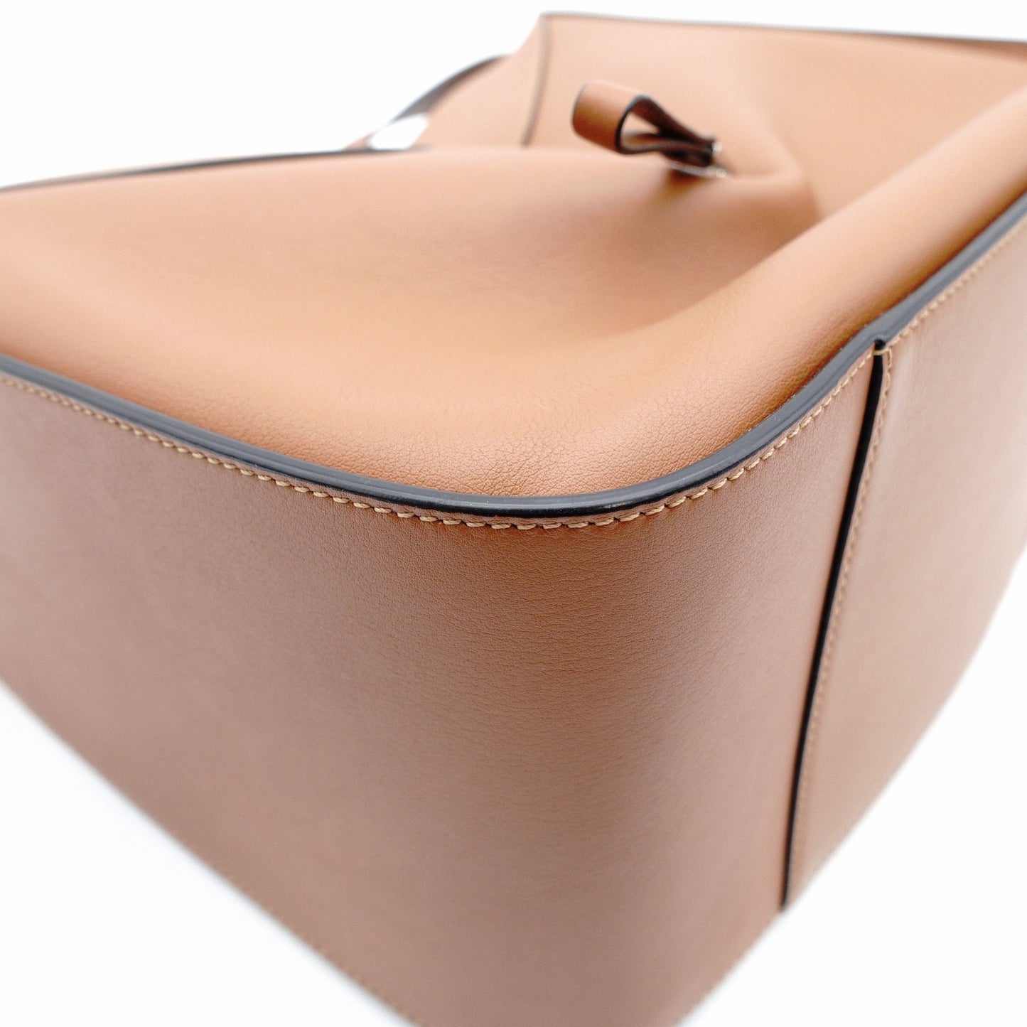 Unused LOEWE Hammock Small Brown Leather 2-Way Shoulder Handbag Brown 7-12-015