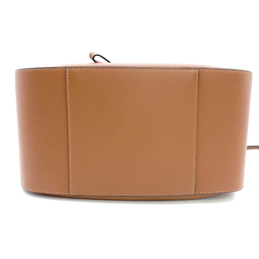 Unused LOEWE Hammock Small Brown Leather 2-Way Shoulder Handbag Brown 7-12-015
