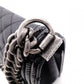 CHANEL Matelassé Boy Chanel Shoulder Bag, Leather, Black, Crossbody
