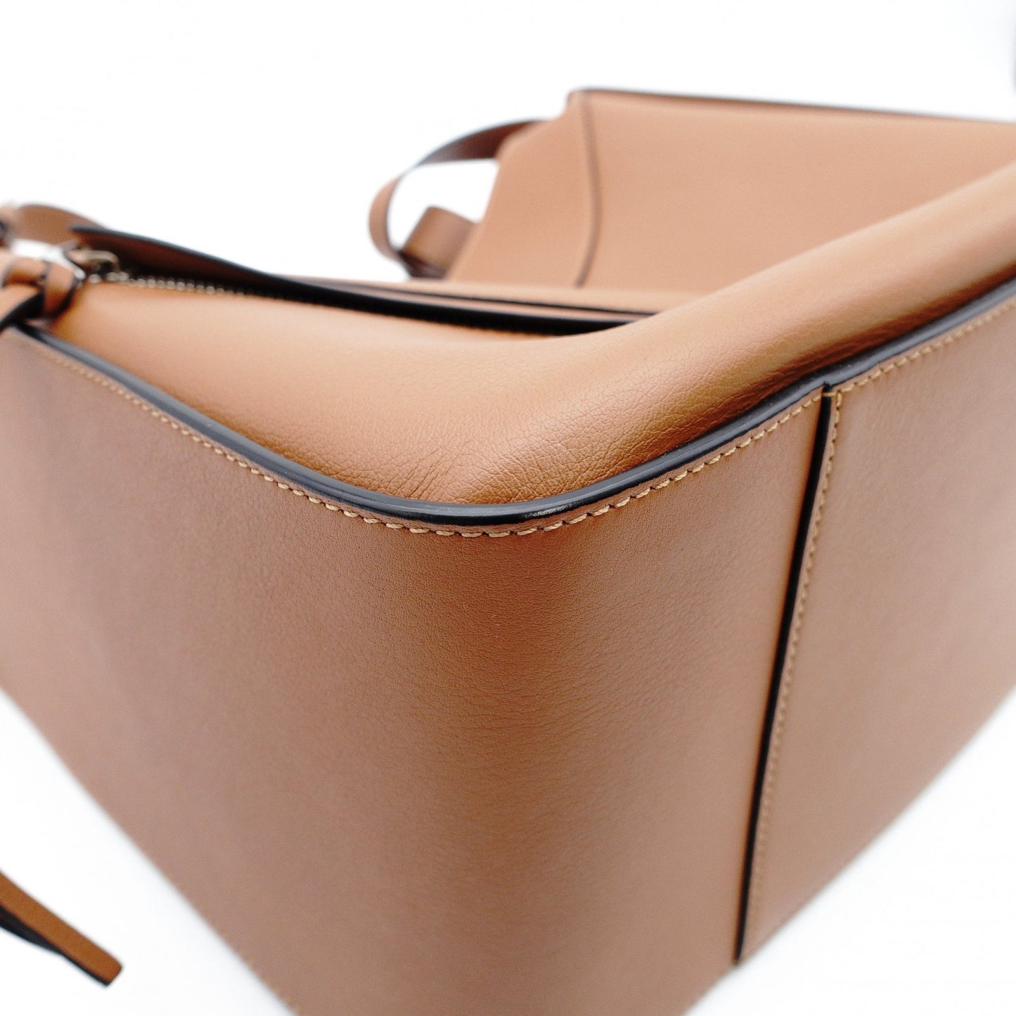 Unused LOEWE Hammock Small Brown Leather 2-Way Shoulder Handbag Brown 7-12-015