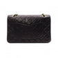 CHANEL Matelassé Classic Lambskin Shoulder Bag, Leather, Black, Gold Hardware