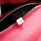 MIU MIU Madras Shoulder Bag, Leather, Pink, Crossbody, Silver Hardware