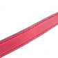 MIU MIU Madras Shoulder Bag, Leather, Pink, Crossbody, Silver Hardware