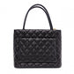 CHANEL Medallion Tote Bag, Leather,Gold Hardware