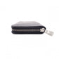 LOUIS VUITTON Zippy Vertical Damier Infini Long Wallet, Leather, Black