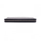 LOUIS VUITTON Zippy Vertical Damier Infini Long Wallet, Leather, Black