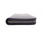 LOUIS VUITTON Zippy Vertical Damier Infini Long Wallet, Leather, Black