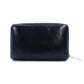 LOEWE Anagram Coin Case Navy Leather Mini Wallet Solid 7-12-158