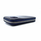 LOEWE Anagram Coin Case Navy Leather Mini Wallet Solid 7-12-158