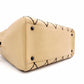 CHANEL Wild Stitch Tote Bag, Leather, Beige and Black