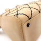 CHANEL Wild Stitch Tote Bag, Leather, Beige and Black