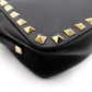 Valentino Garavani Camera Bag Black Shoulder Bag Black Studded Crossbody 7-12-129