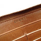 CHANEL Long Wallet, Brown Leather, CC Logo, Lambskin