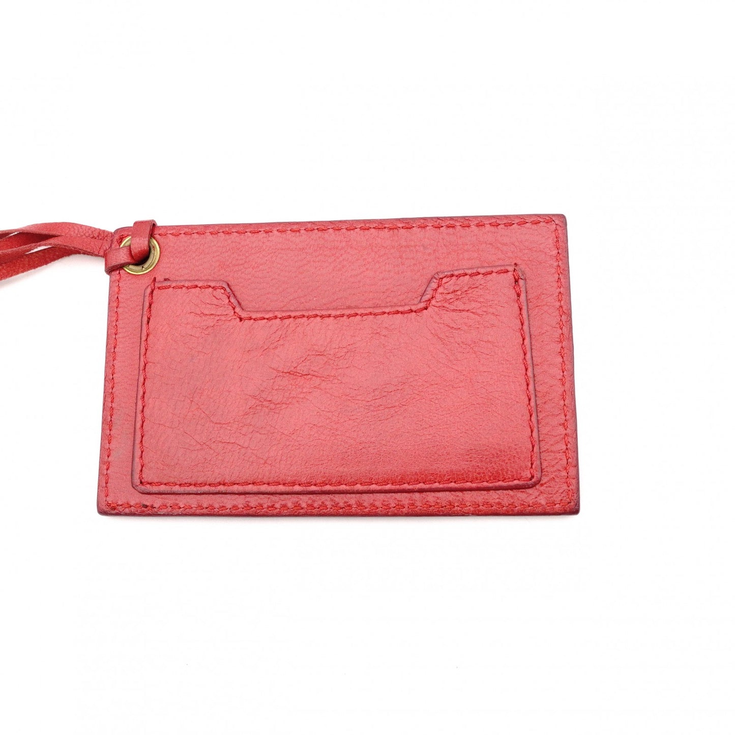 BALENCIAGA The City Handbag, 2-Way, Leather, Red, Women's