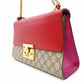 GUCCI Padlock Medium GG Supreme Canvas Shoulder Bag