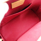 LOUIS VUITTON Alma BB Handbag Patent Leather Red 2-Way Leather Red Shoulder 7-11-752