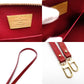 LOUIS VUITTON Alma BB Handbag Patent Leather Red 2-Way Leather Red Shoulder 7-11-752