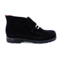 Unused Salvatore Ferragamo Gancini Shoes 6.5 Women's Short Boots Black Suede Black 7-12-291