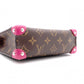 LOUIS VUITTON Tribal Mask Pochette PM Monogram Shoulder Bag, Leather and PVC, Brown