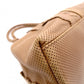 BOTTEGAVENETA Perforated Handbag, Leather, Brown, Women's