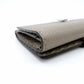 FENDI Celeria Peekaboo Long Wallet Leather Beige Silver Hardware With Box 7-11-416