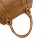 BOTTEGAVENETA Perforated Handbag, Leather, Brown, Women's