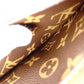 LOUIS VUITTON Tribal Mask Pochette PM Monogram Shoulder Bag, Leather and PVC, Brown
