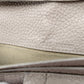 FENDI Celeria Peekaboo Long Wallet Leather Beige Silver Hardware With Box 7-11-416