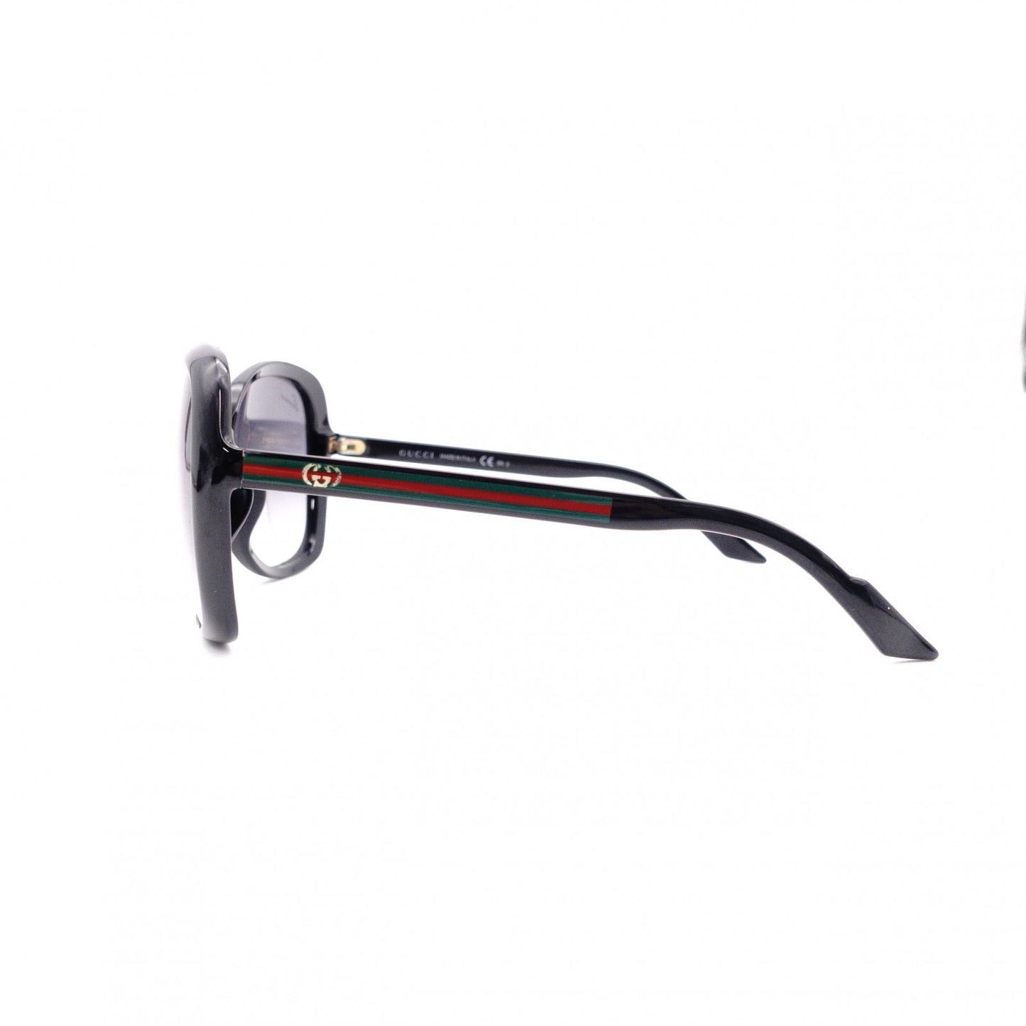 GUCCI Sunglasses, Plastic, Black, Sherry Line, GG Logo
