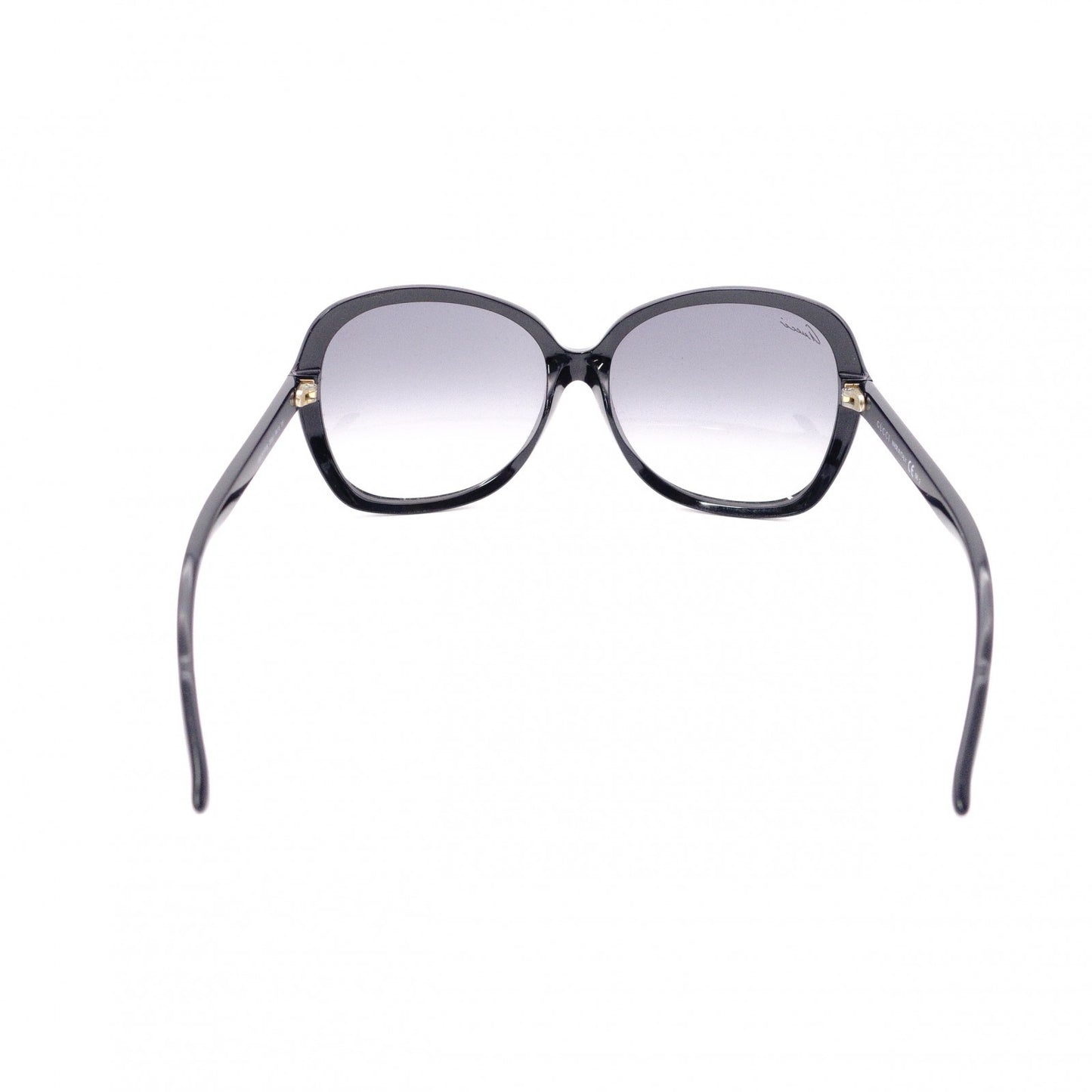GUCCI Sunglasses, Plastic, Black, Sherry Line, GG Logo