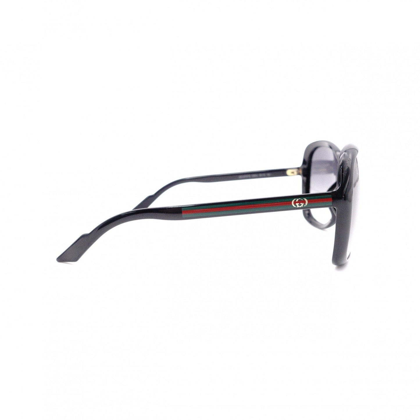 GUCCI Sunglasses, Plastic, Black, Sherry Line, GG Logo
