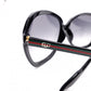 GUCCI Sunglasses, Plastic, Black, Sherry Line, GG Logo