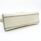 GUCCI Padlock Beestars Chain Shoulder Bag Beige Leather Crossbody 7-10-703