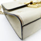 GUCCI Padlock Beestars Chain Shoulder Bag Beige Leather Crossbody 7-10-703