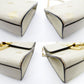 GUCCI Padlock Beestars Chain Shoulder Bag Beige Leather Crossbody 7-10-703